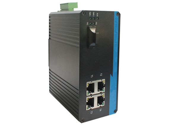 千兆1光4電工業級光纖收發器 功能、應用與廣州漢信通信廠家解析